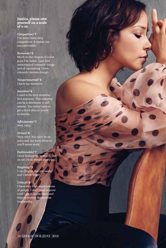 JESSICA PARKER KENNEDY in Genlux Magazine, Holiday 2018 Issue