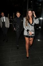 JESSICA SHEARS Leaves Beauty Awards with OK! 2018 in London 11/26/2018