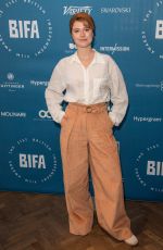 JESSIE BUCKLEY at British Independent Film Awards Nominations in London 10/31/2018
