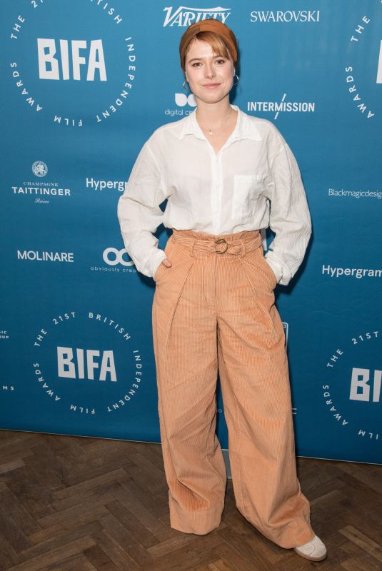 JESSIE BUCKLEY at British Independent Film Awards Nominations in London 10/31/2018