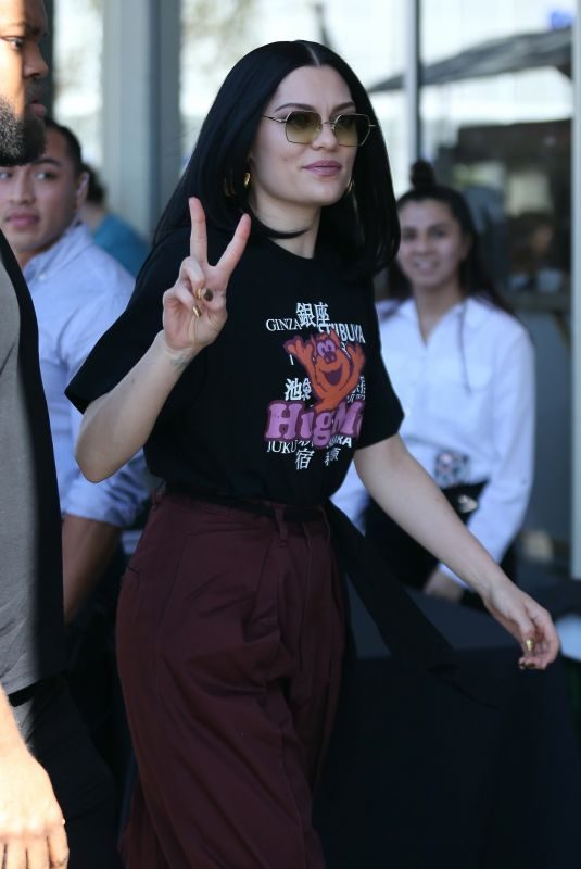 JESSIE J Out and About in Los Angeles 11/03/2018