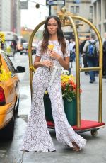 JOAN SMALLS on the Set of a Photoshoot in New York 11/20/2018