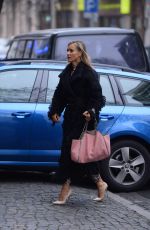 JOANNA KRUPA Out and About in Warsaw 11/25/2018