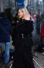 JOANNA KRUPA Out and About in Warsaw 11/25/2018