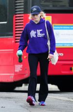JODIE WHITTAKER Shopping at Planet Organic in London 11/08/2018