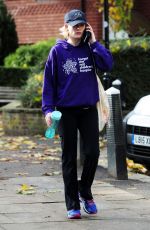 JODIE WHITTAKER Shopping at Planet Organic in London 11/08/2018