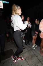 JOSIE CANSECO at Delilah Nightclub in West Hollywood 11/19/2018