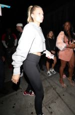 JOSIE CANSECO at Delilah Nightclub in West Hollywood 11/19/2018