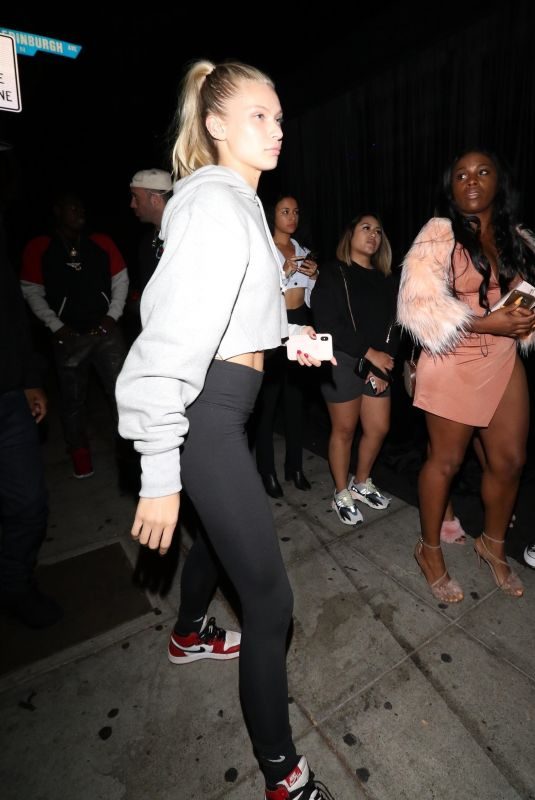JOSIE CANSECO at Delilah Nightclub in West Hollywood 11/19/2018