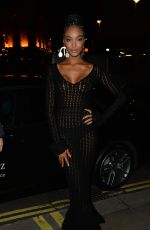 JOURDAN DUNN at British Vogue One Year Anniversary in London 11/08/2018