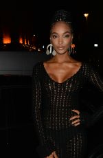 JOURDAN DUNN at British Vogue One Year Anniversary in London 11/08/2018
