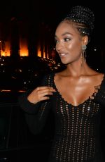 JOURDAN DUNN at British Vogue One Year Anniversary in London 11/08/2018