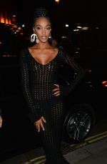 JOURDAN DUNN at British Vogue One Year Anniversary in London 11/08/2018