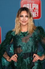 JULIA MICHAELS at Ralph Breaks the Internet Premiere in Hollywood 11/05/2018