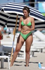 JULIEANNA GODDARD in Bikini at a Beach in Miami 10/31/2018