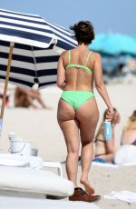 JULIEANNA GODDARD in Bikini at a Beach in Miami 10/31/2018