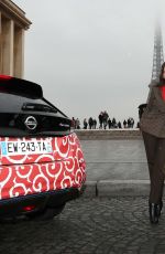 JULIETTE BONOCHE at Nissan and Renault Photoshoot in Paris 11/22/2018