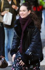 JUNO TEMPLE and LILY JAMES Out in New York 11/20/2018
