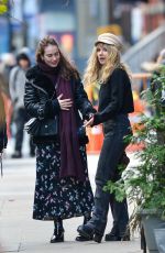 JUNO TEMPLE and LILY JAMES Out in New York 11/20/2018