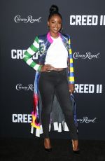 JUSTINE SKYE at Creed II Premiere in New York 11/14/2018