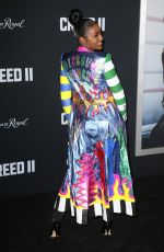 JUSTINE SKYE at Creed II Premiere in New York 11/14/2018