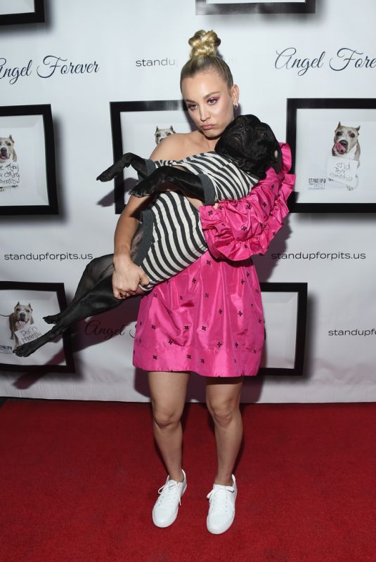 KALEY CUOCO at Stand Up for Pits 2018 in Los Angeles 11/11/2018