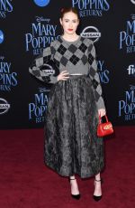 KAREN GILLAN at Mary Poppins Returns Premiere in Hollywood 11/29/2018