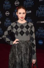KAREN GILLAN at Mary Poppins Returns Premiere in Hollywood 11/29/2018