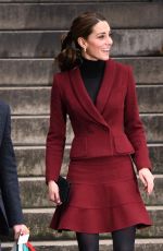 KATE MIDDLETON at Developmental Neuroscience Lab in London 11/21/2018