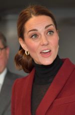 KATE MIDDLETON at Developmental Neuroscience Lab in London 11/21/2018