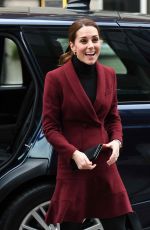 KATE MIDDLETON at Developmental Neuroscience Lab in London 11/21/2018