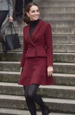 KATE MIDDLETON at Developmental Neuroscience Lab in London 11/21/2018