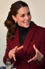 KATE MIDDLETON at Developmental Neuroscience Lab in London 11/21/2018