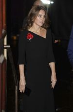 KATE MIDDLETON at Royal British Legion Festival of Remembrance 11/10/2018
