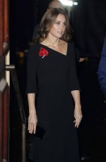 KATE MIDDLETON at Royal British Legion Festival of Remembrance 11/10/2018