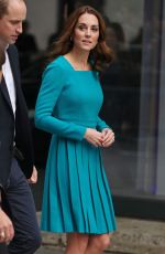 KATE MIDDLETON Leaves BBC Studios in London 11/115/2018