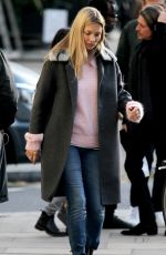KATE MOSS Out in London 11/14/2018