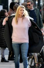 KATE MOSS Out in London 11/14/2018
