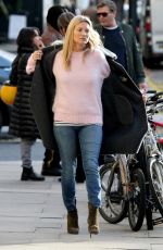 KATE MOSS Out in London 11/14/2018