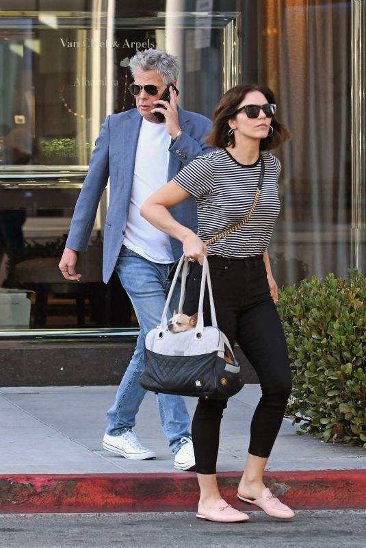 KATHARINE MCPHEE and David Foster Out in Beverly Hills 11/12/2018