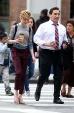 KATHARINE MCPHEE on the Set of El Tonto in Los Angeles 11/20/2018