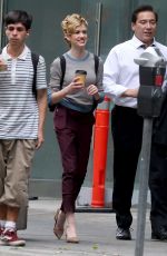 KATHARINE MCPHEE on the Set of El Tonto in Los Angeles 11/20/2018