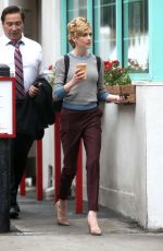 KATHARINE MCPHEE on the Set of El Tonto in Los Angeles 11/20/2018