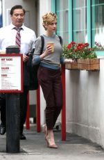 KATHARINE MCPHEE on the Set of El Tonto in Los Angeles 11/20/2018
