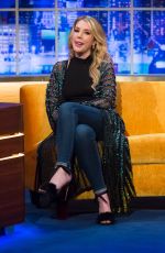 KATHERINE RYAN at Jonathan Ross Show in London 11/17/2018