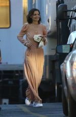 KATIE HOLMES Night Out in New Orleans 10/31/2018