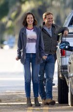 KATIE HOLMES on the Set of The Secret in New Orleans 11/02/2018