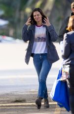 KATIE HOLMES on the Set of The Secret in New Orleans 11/02/2018