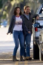 KATIE HOLMES on the Set of The Secret in New Orleans 11/02/2018