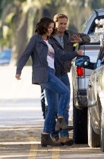 KATIE HOLMES on the Set of The Secret in New Orleans 11/02/2018